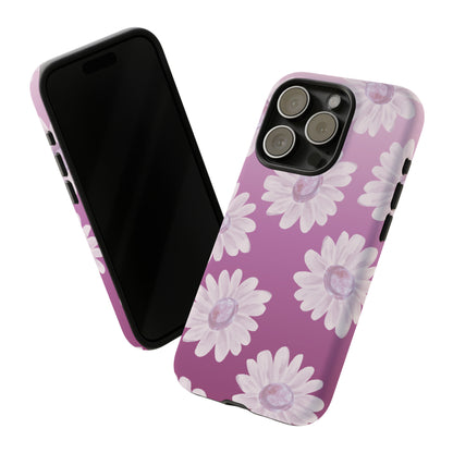 Pink Floral- Tough Case