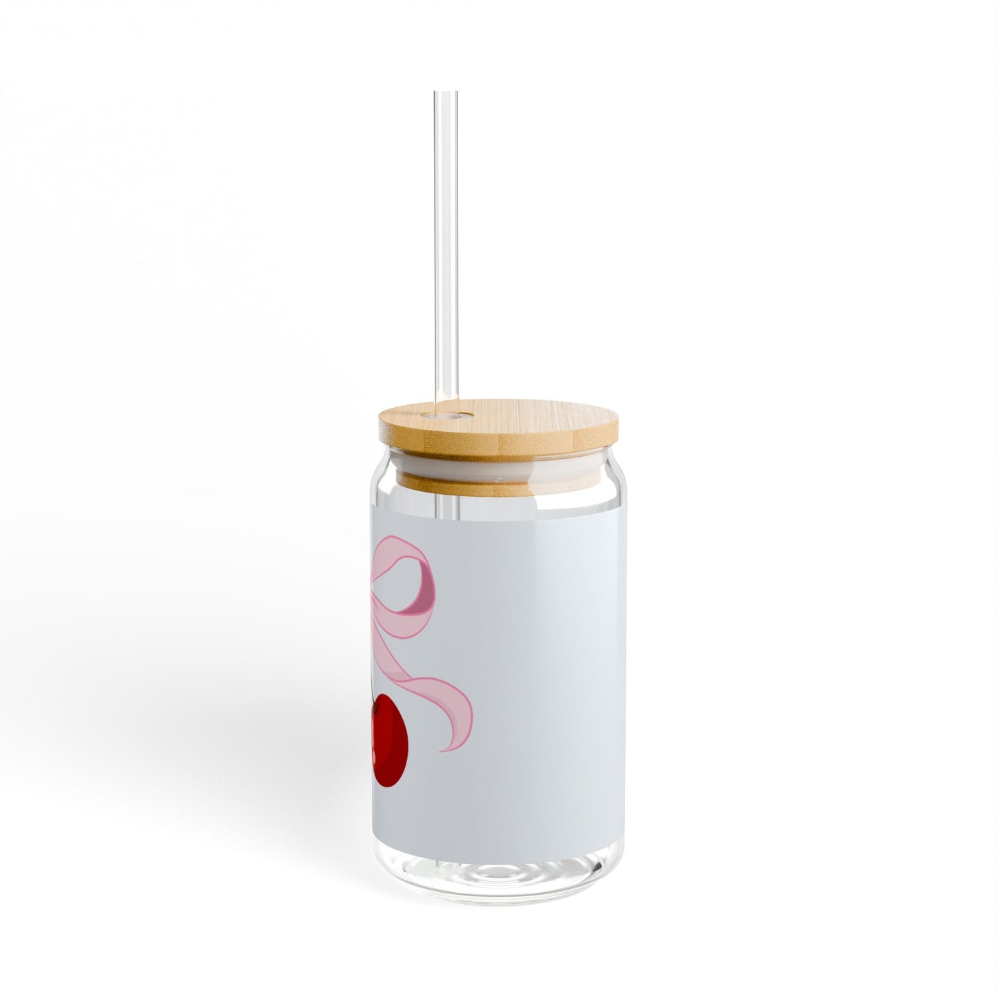 Cherry Sipper Glass, 16oz