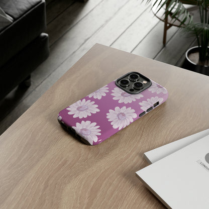 Pink Floral- Tough Case