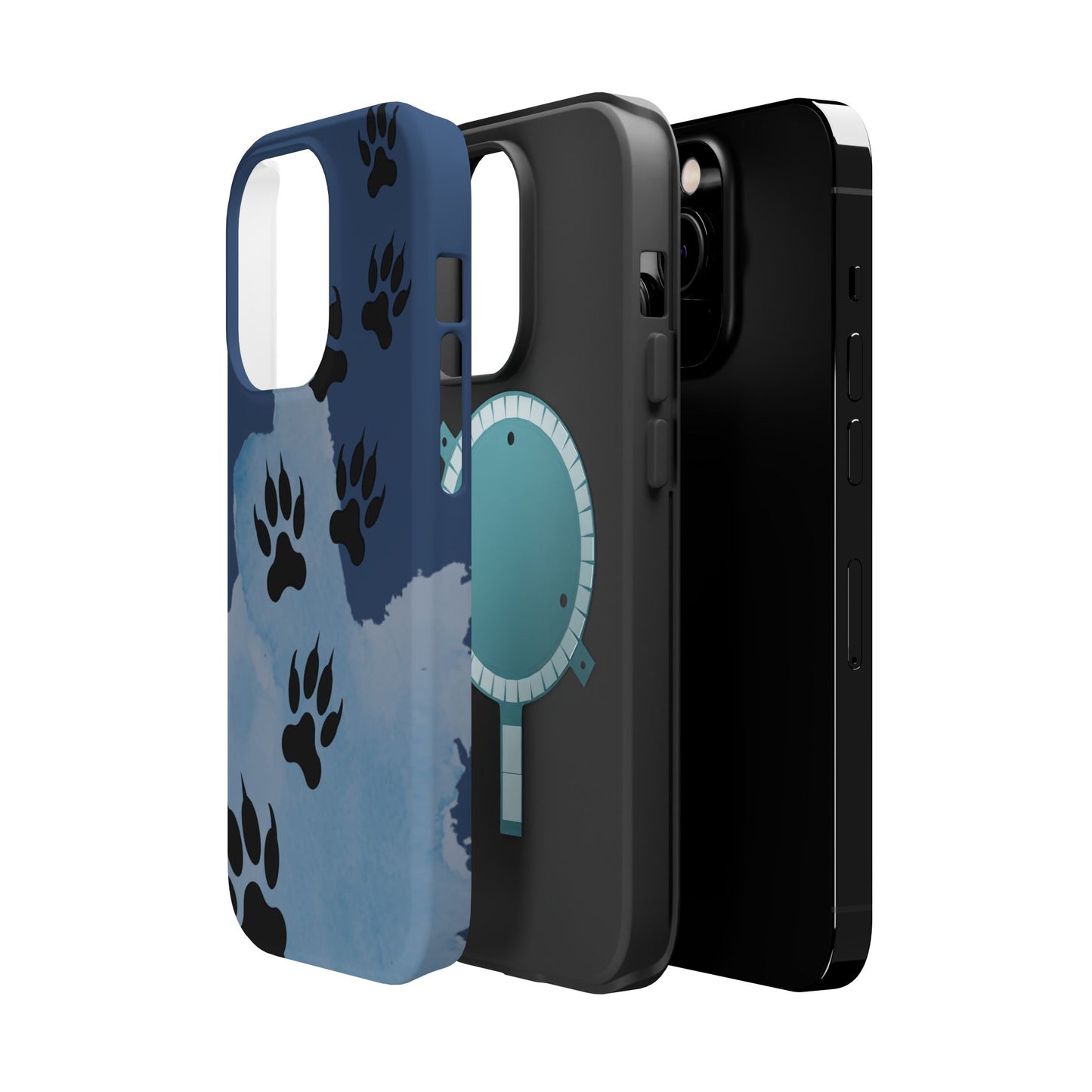 Paw Print Magnetic Tough Cases