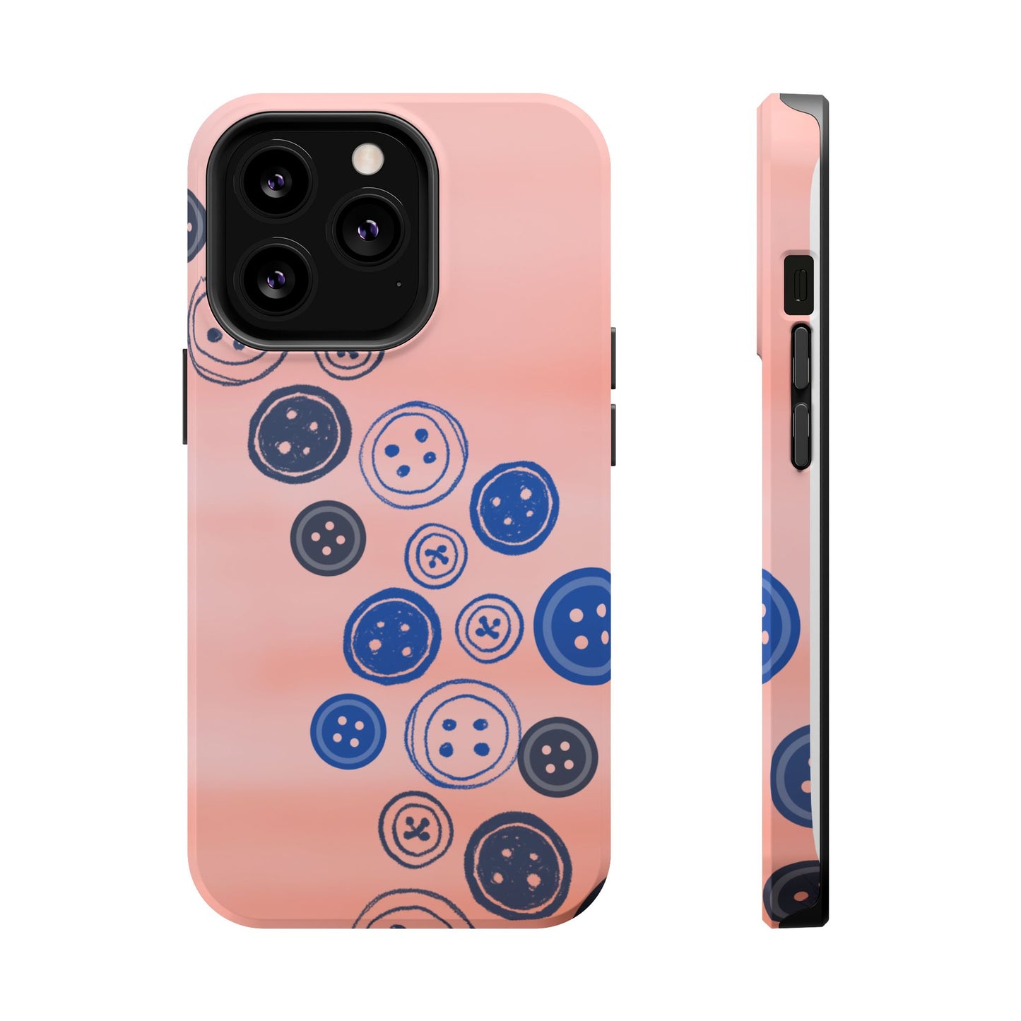 Buttons Magnetic Tough Cases