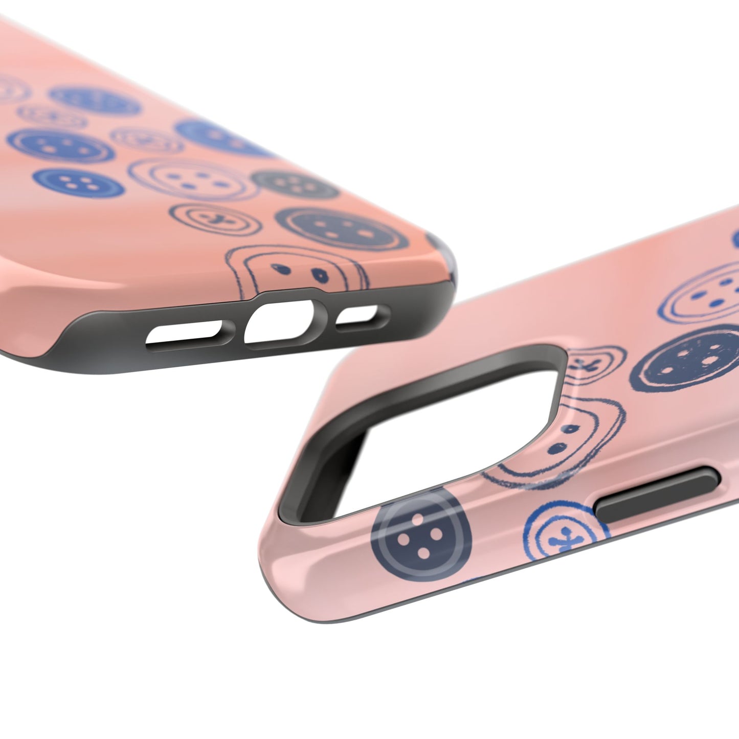 Buttons Magnetic Tough Cases