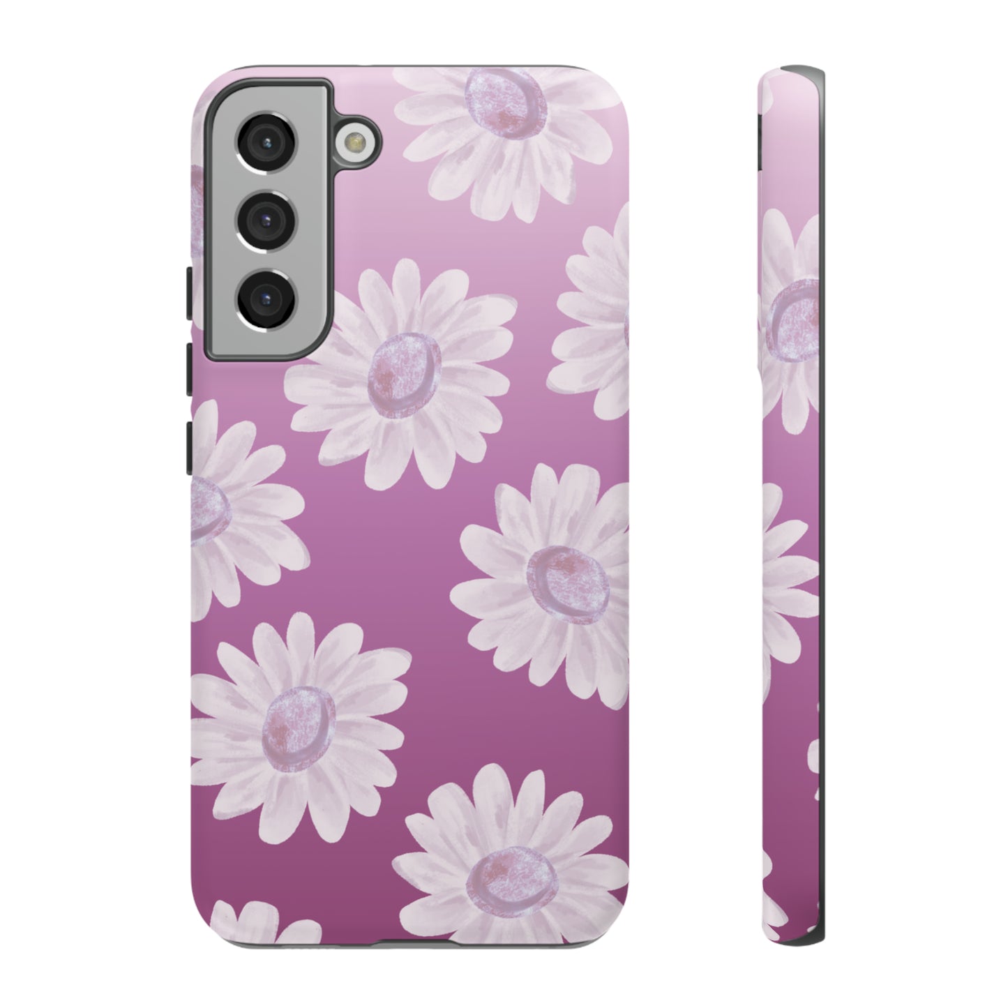 Pink Floral- Tough Case