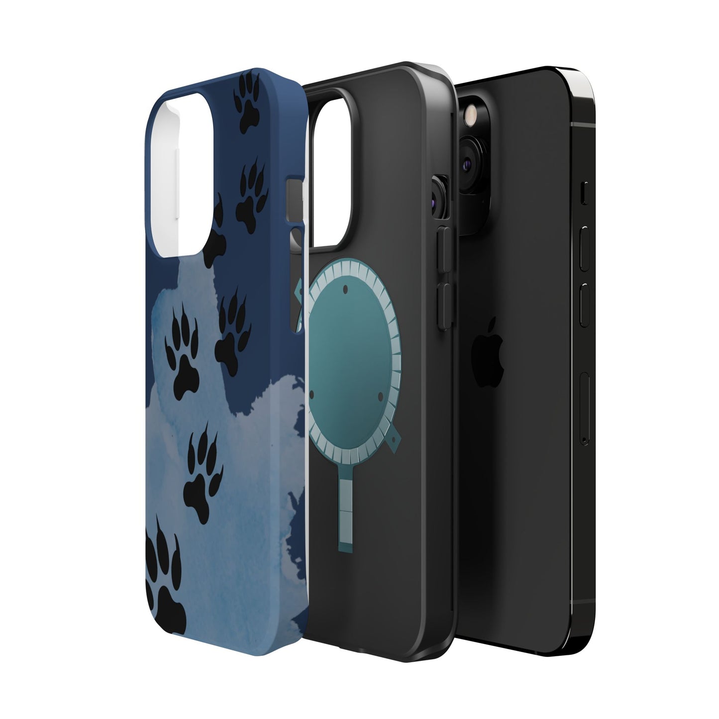 Paw Print Magnetic Tough Cases