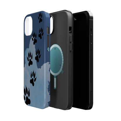 Paw Print Magnetic Tough Cases