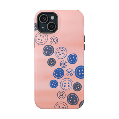 Buttons Magnetic Tough Cases