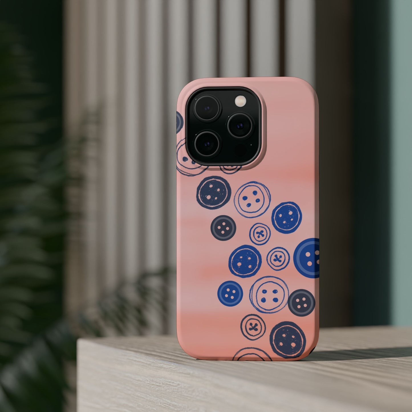 Buttons Magnetic Tough Cases