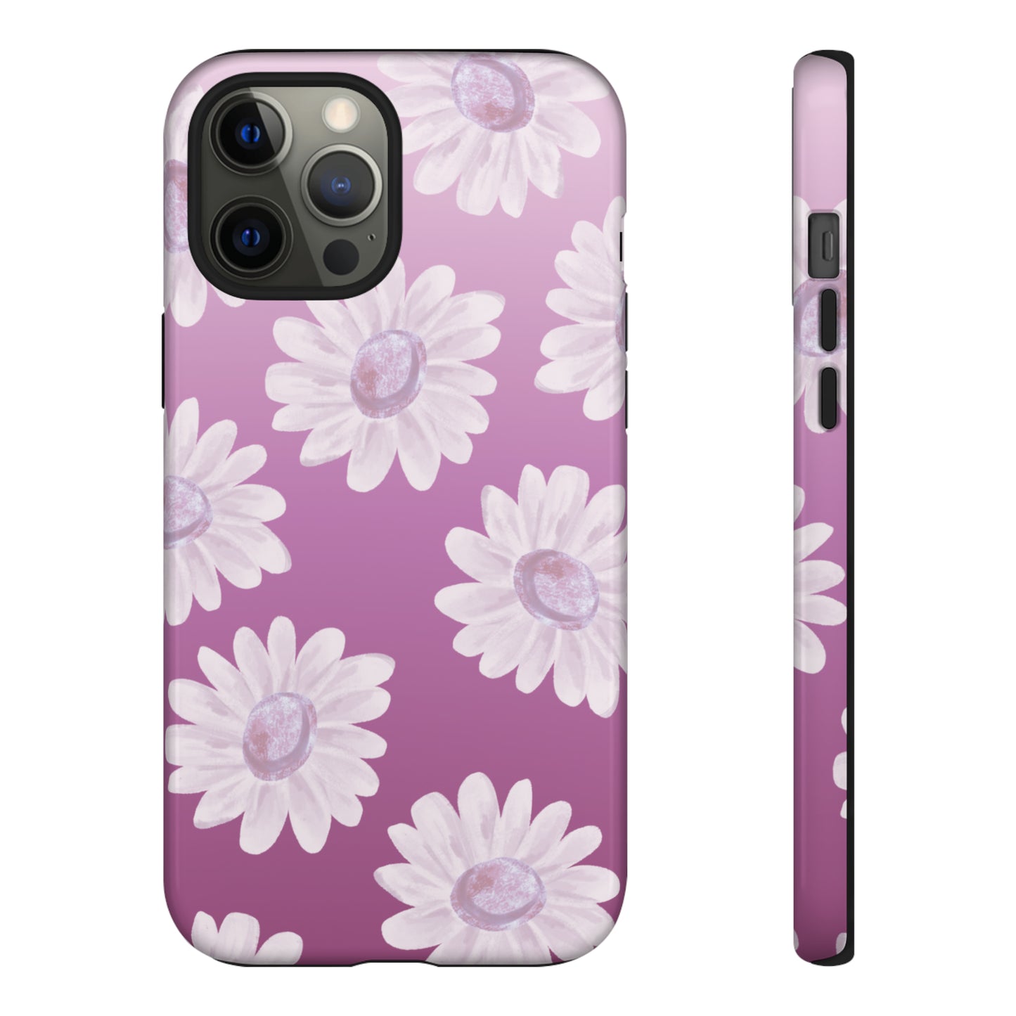 Pink Floral- Tough Case