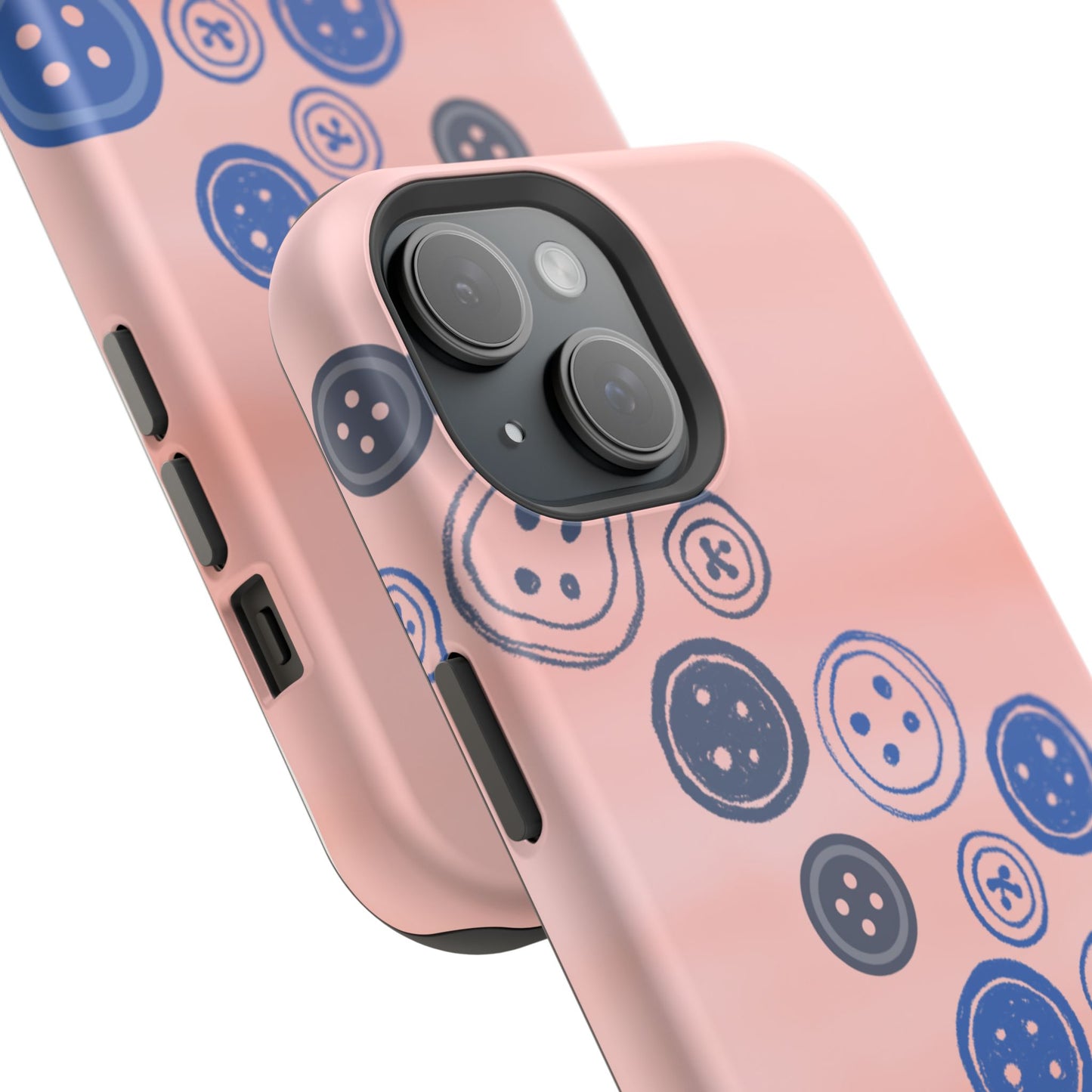 Buttons Magnetic Tough Cases