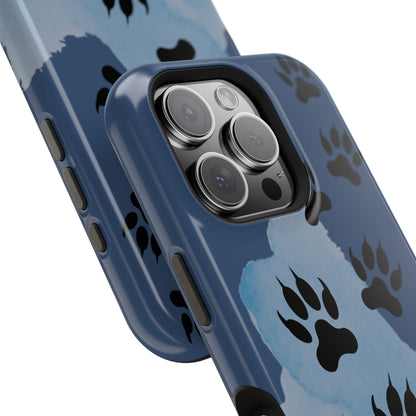 Paw Print Magnetic Tough Cases