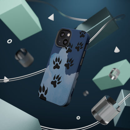 Paw Print Magnetic Tough Cases
