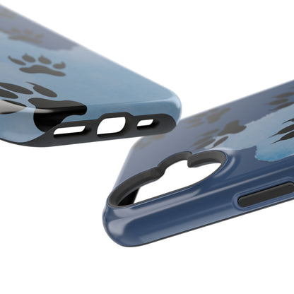 Paw Print Magnetic Tough Cases