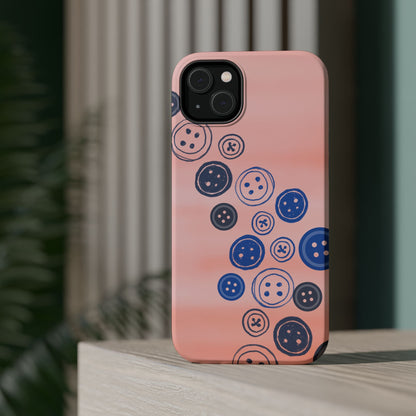 Buttons Magnetic Tough Cases