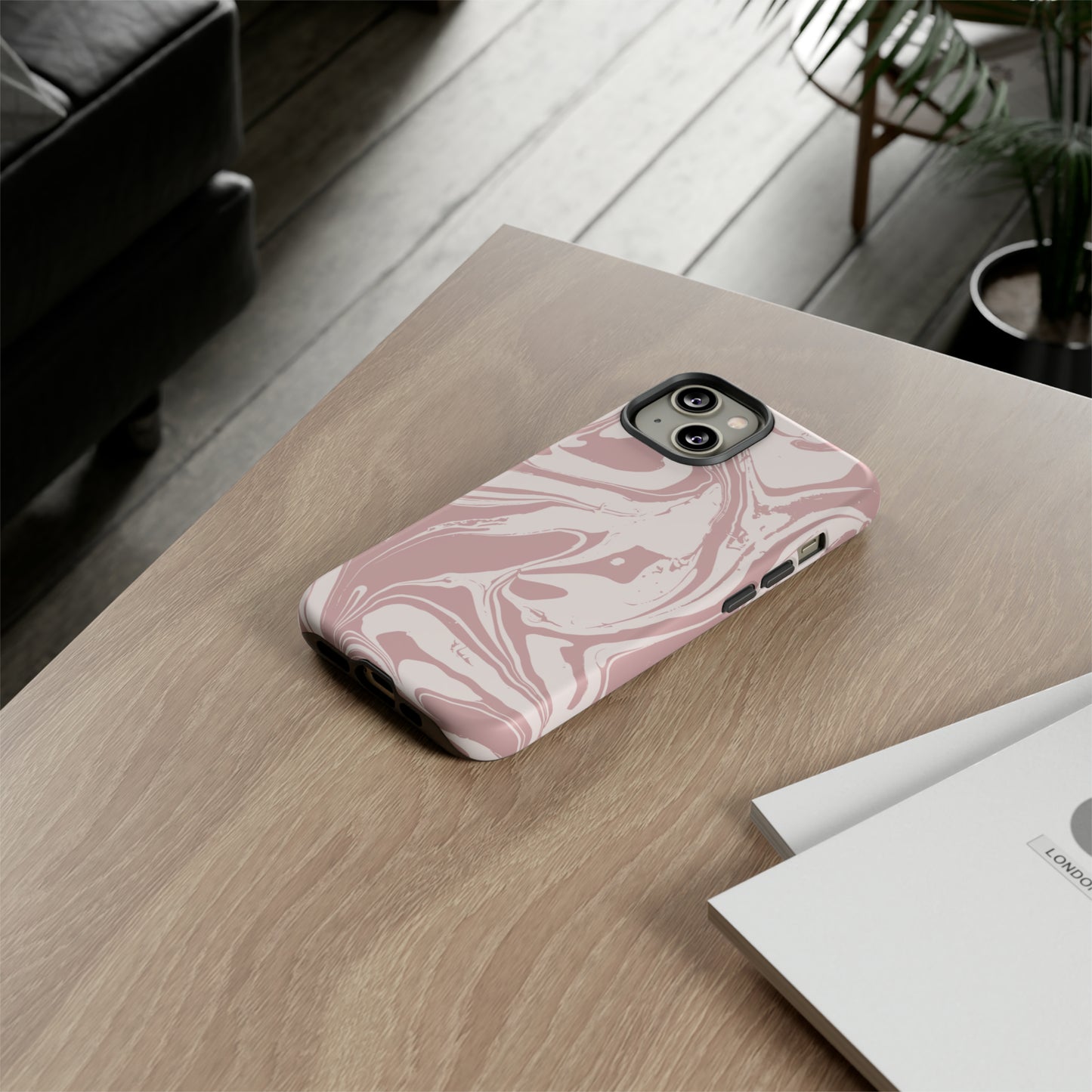 Pink Marble- Tough Case