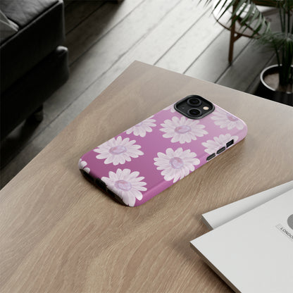 Pink Floral- Tough Case