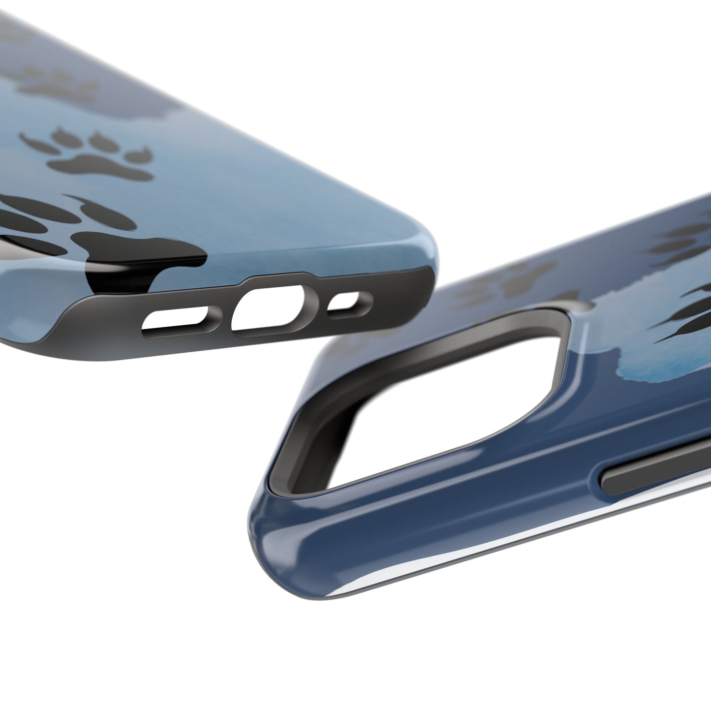 Paw Print Magnetic Tough Cases