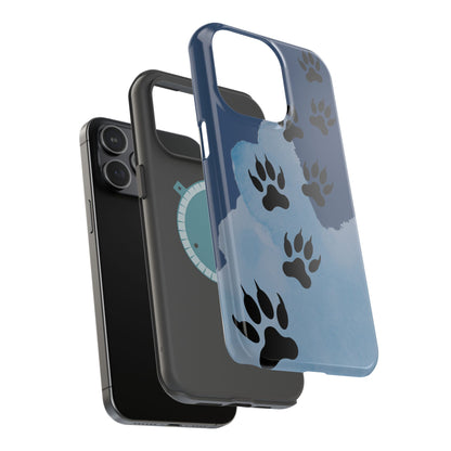 Paw Print Magnetic Tough Cases
