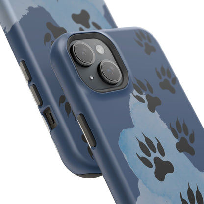 Paw Print Magnetic Tough Cases