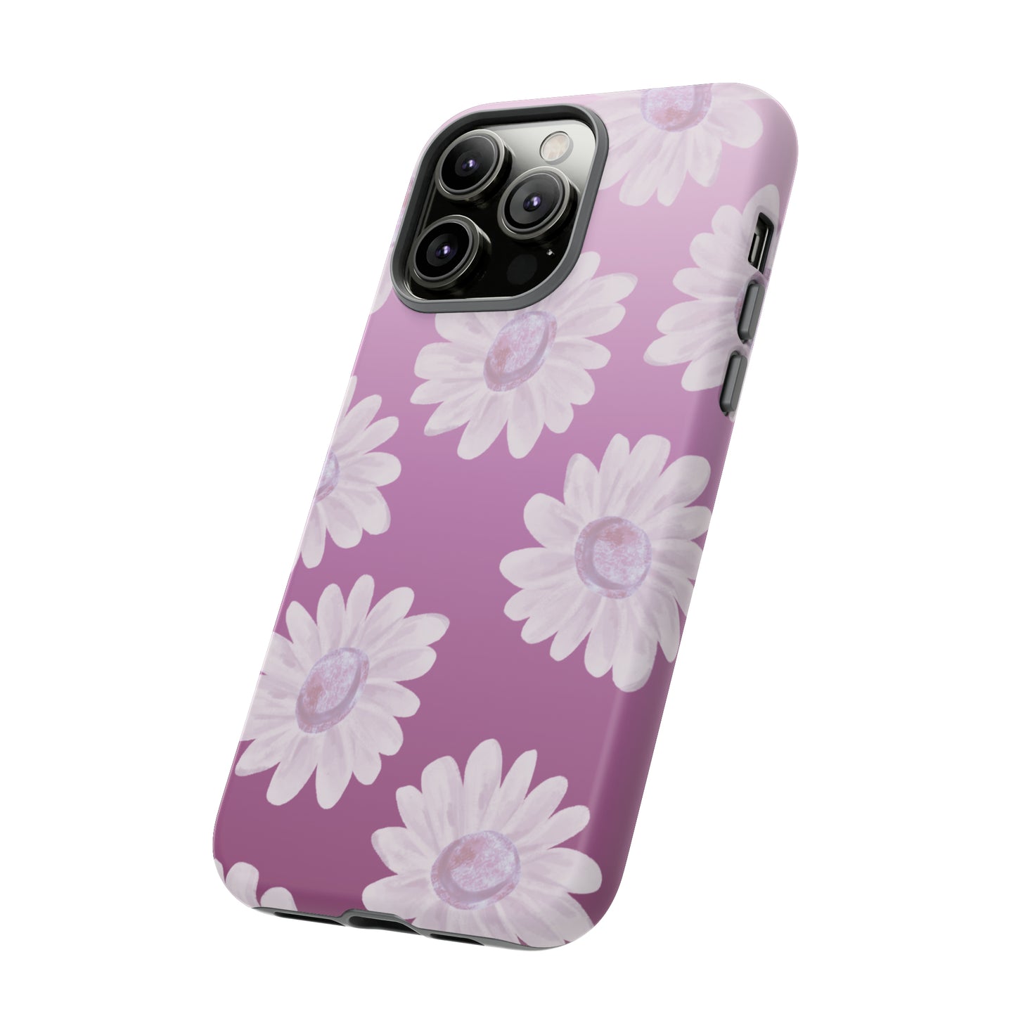 Pink Floral- Tough Case