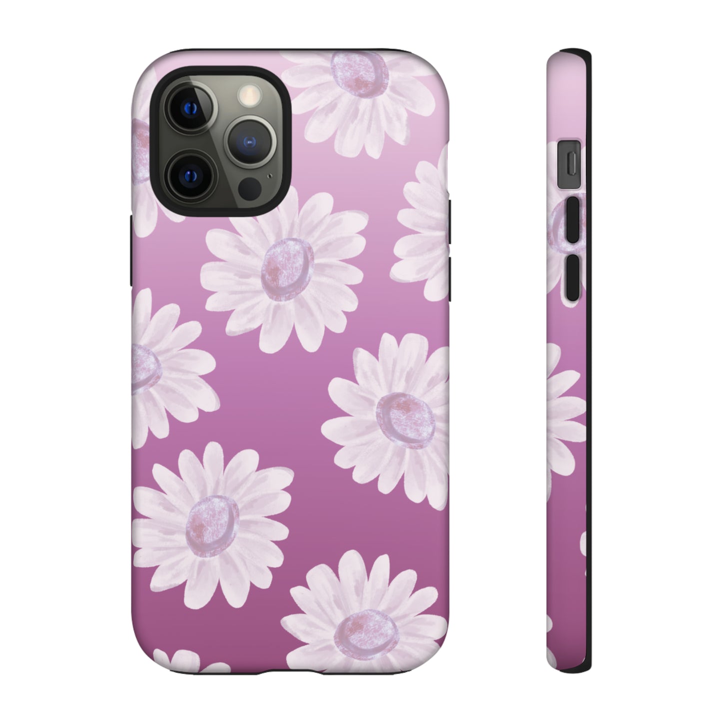 Pink Floral- Tough Case