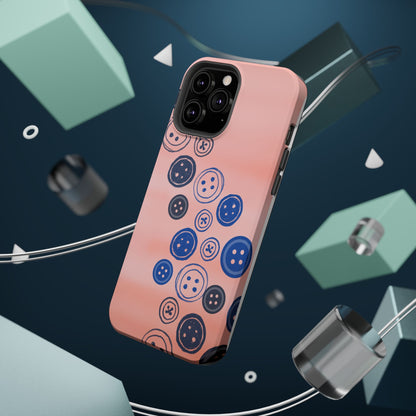 Buttons Magnetic Tough Cases