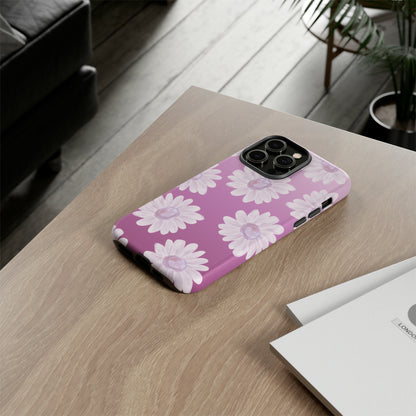Pink Floral- Tough Case