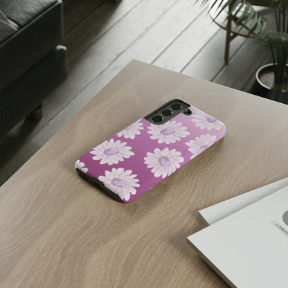 Pink Floral- Tough Case