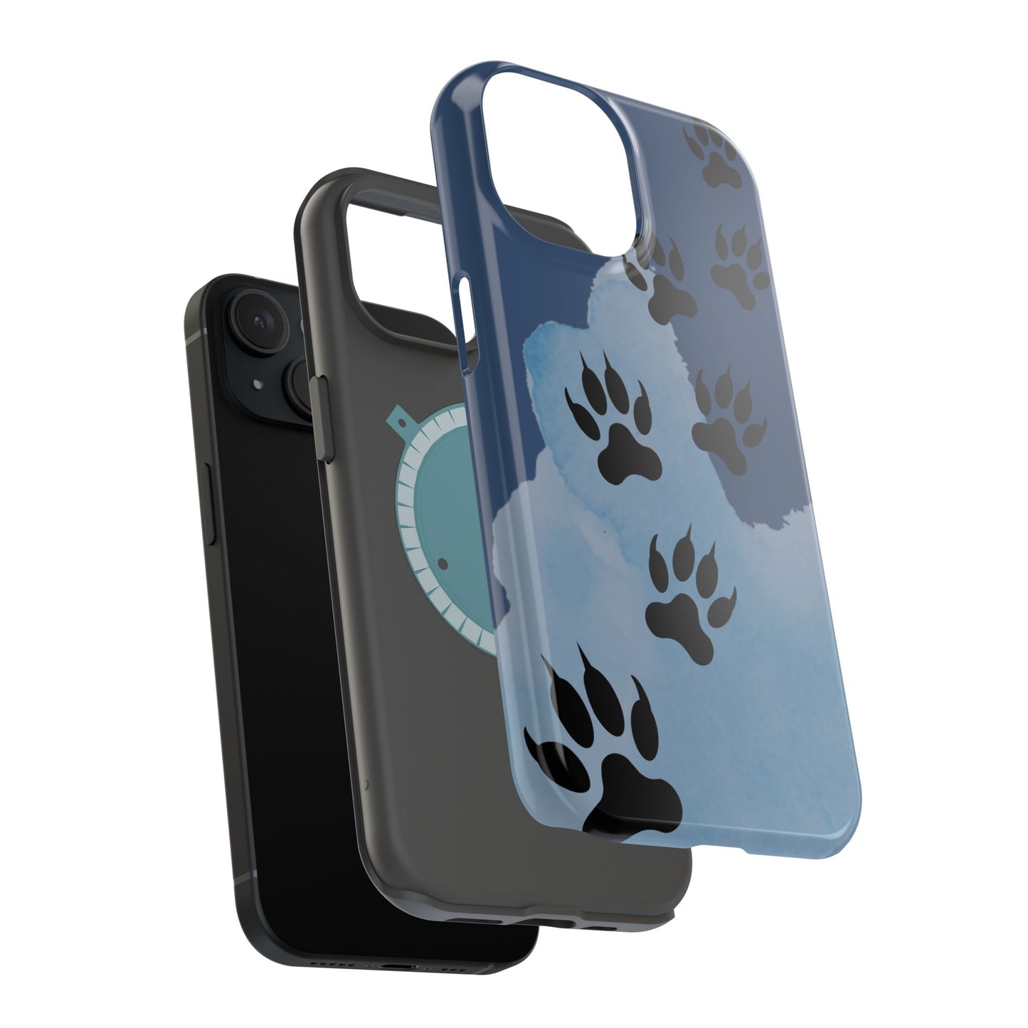 Paw Print Magnetic Tough Cases