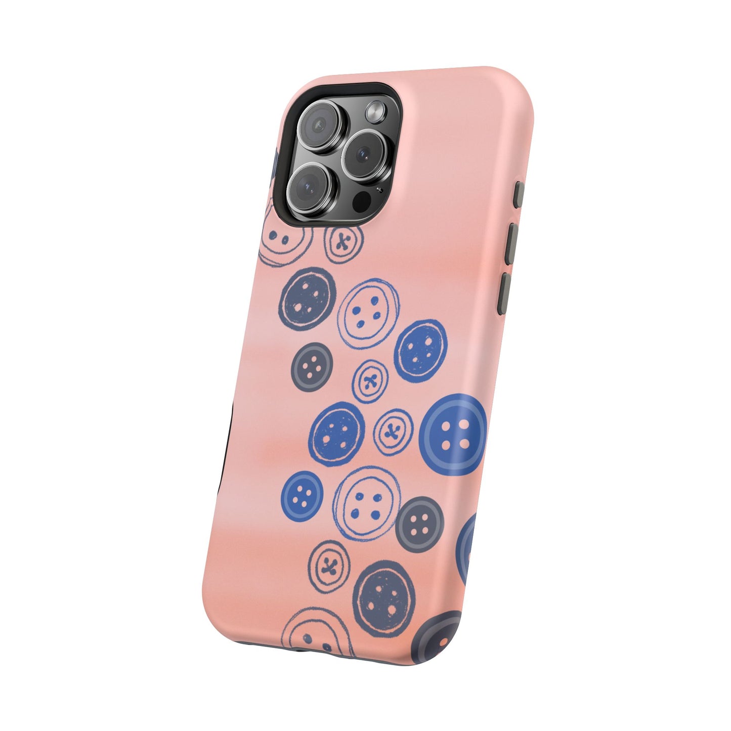 Buttons Magnetic Tough Cases