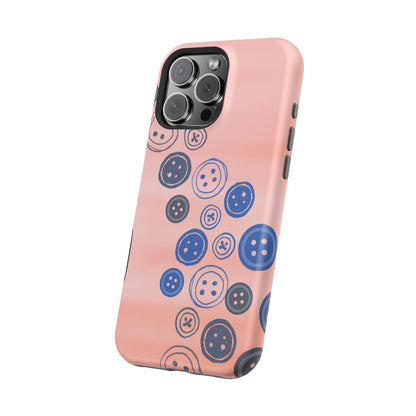 Buttons Magnetic Tough Cases