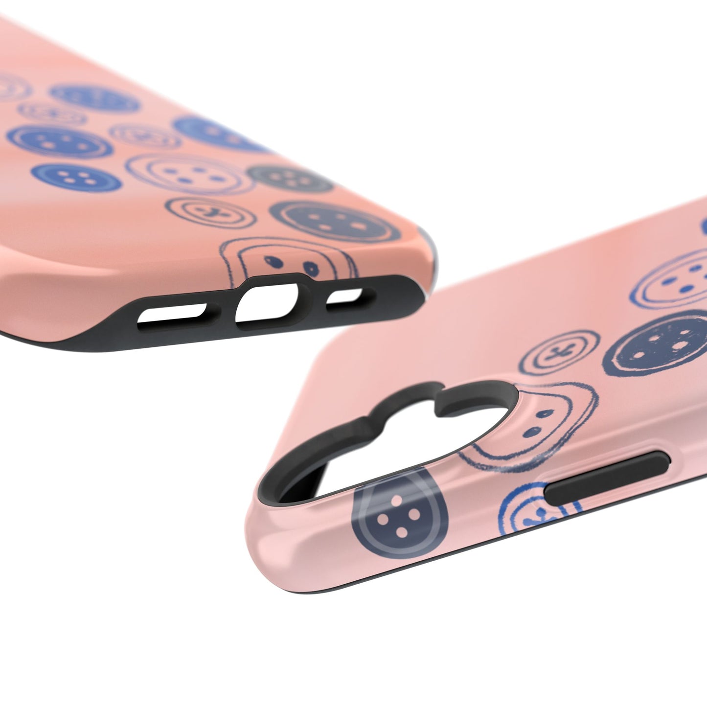 Buttons Magnetic Tough Cases