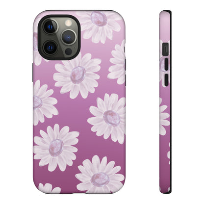 Pink Floral- Tough Case