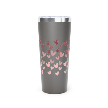 Hearts Insulated Tumbler, 22oz