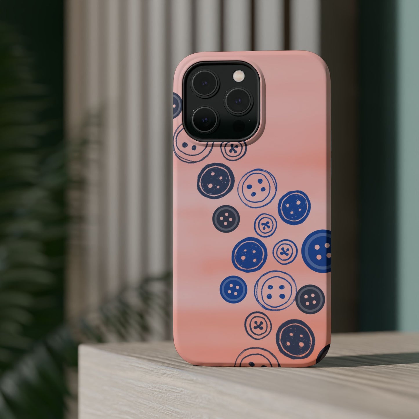 Buttons Magnetic Tough Cases