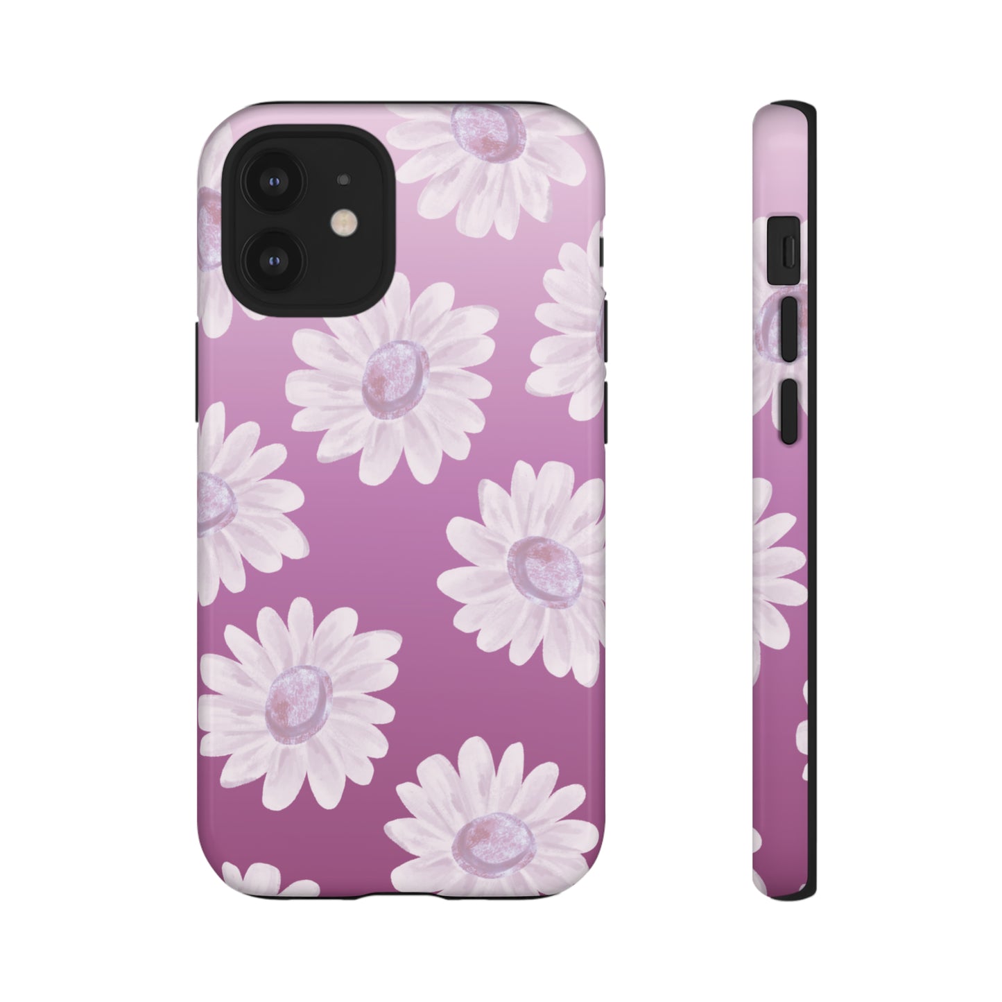 Pink Floral- Tough Case