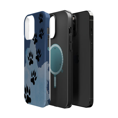 Paw Print Magnetic Tough Cases