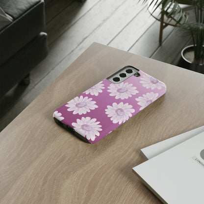 Pink Floral- Tough Case