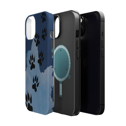 Paw Print Magnetic Tough Cases