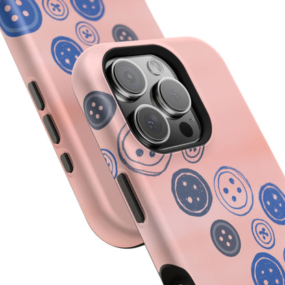 Buttons Magnetic Tough Cases