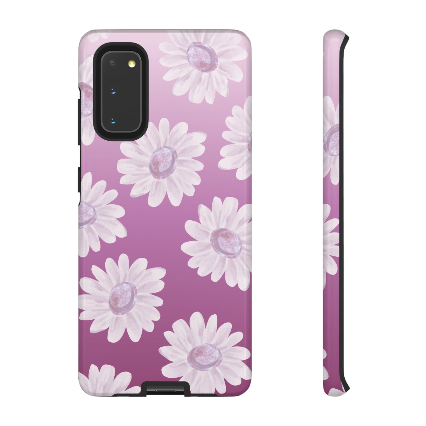 Pink Floral- Tough Case