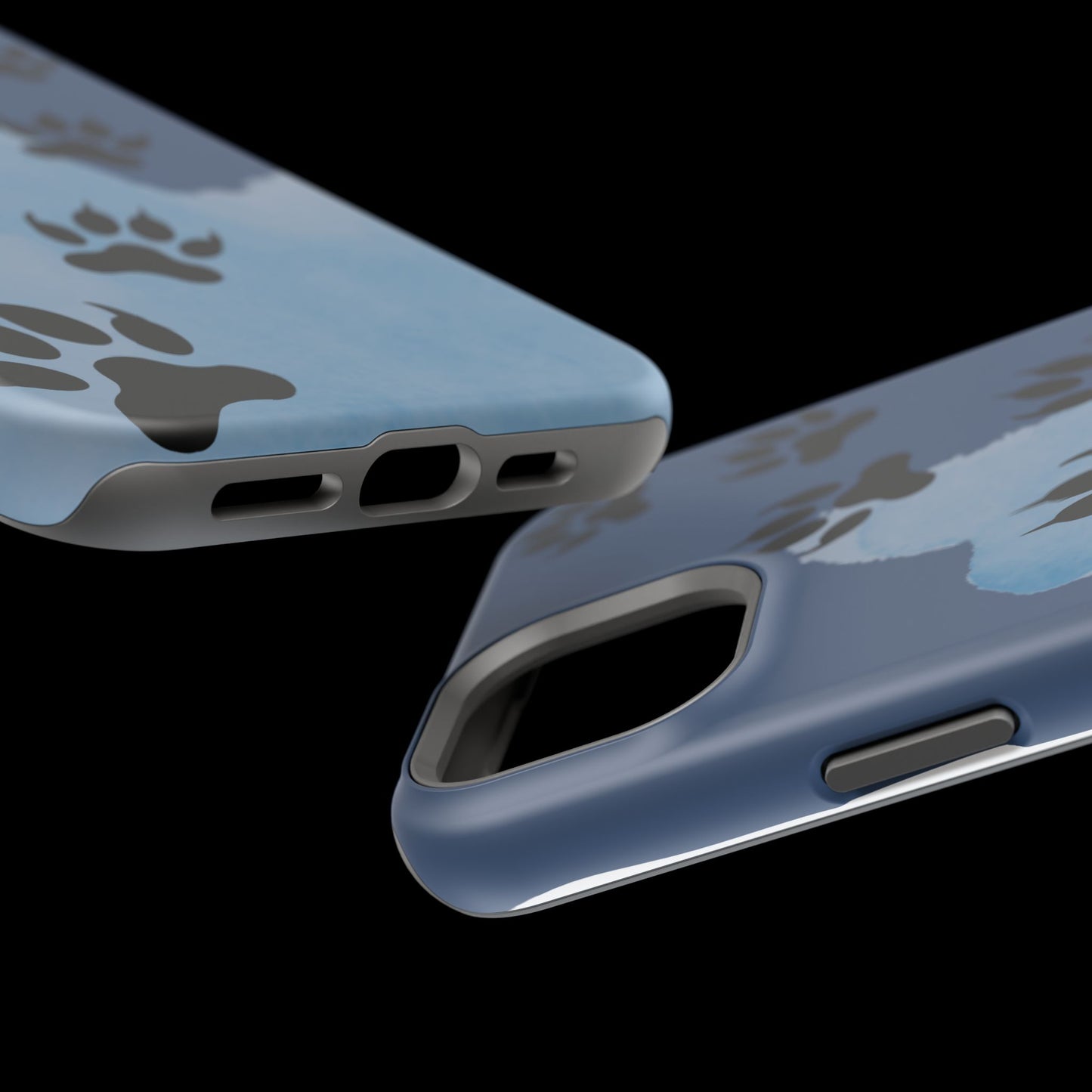 Paw Print Magnetic Tough Cases