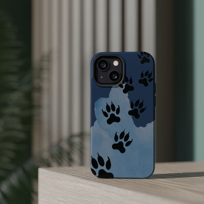 Paw Print Magnetic Tough Cases