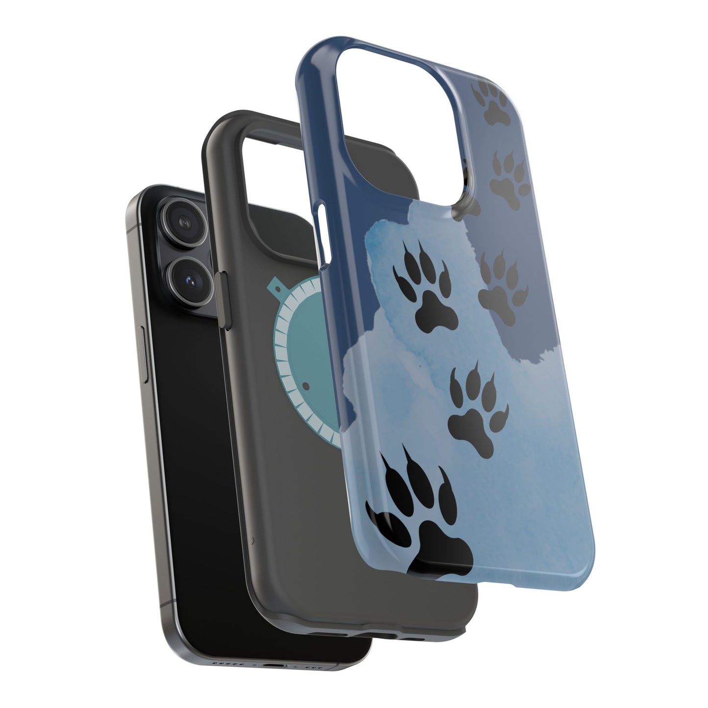 Paw Print Magnetic Tough Cases