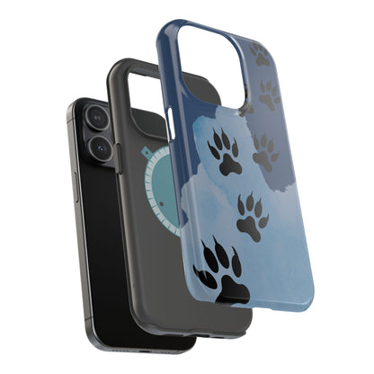 Paw Print Magnetic Tough Cases