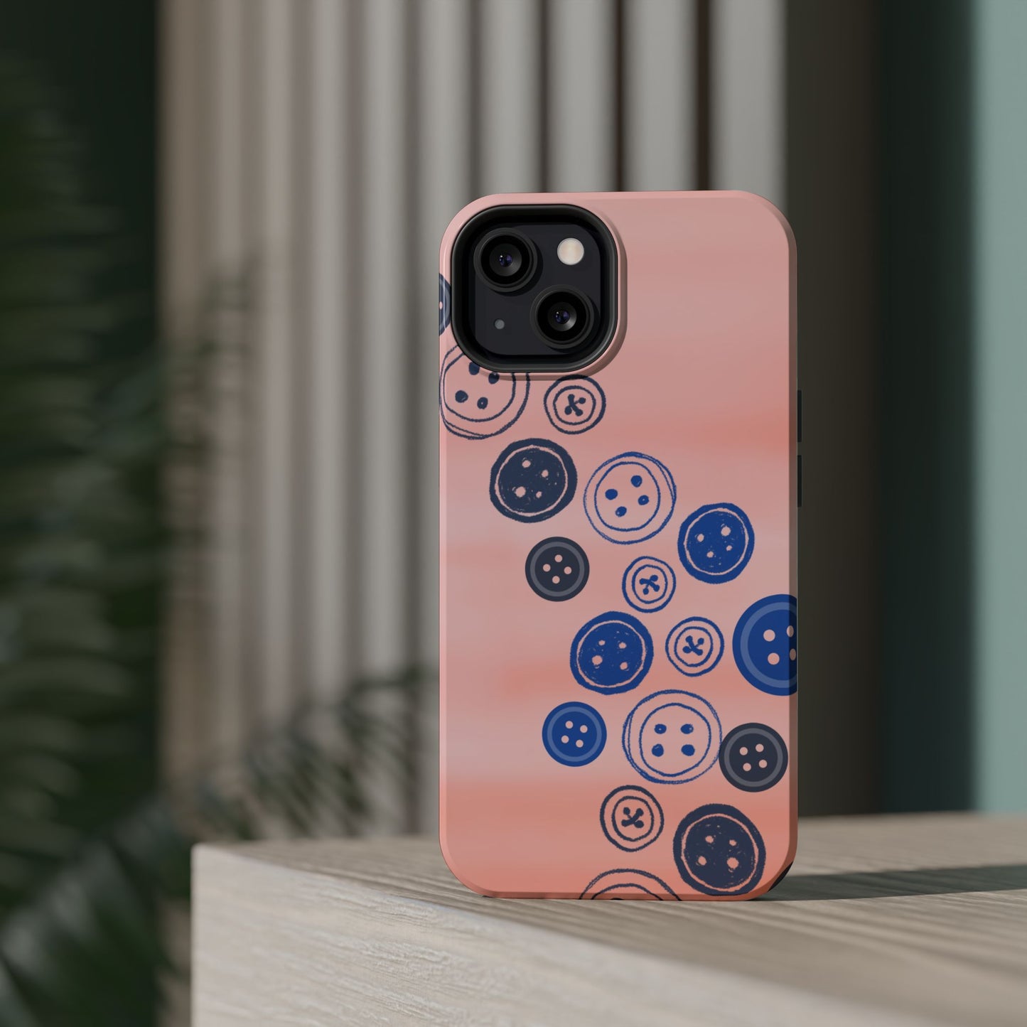Buttons Magnetic Tough Cases