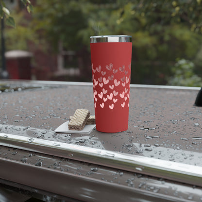 Hearts Insulated Tumbler, 22oz