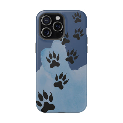 Paw Print Magnetic Tough Cases