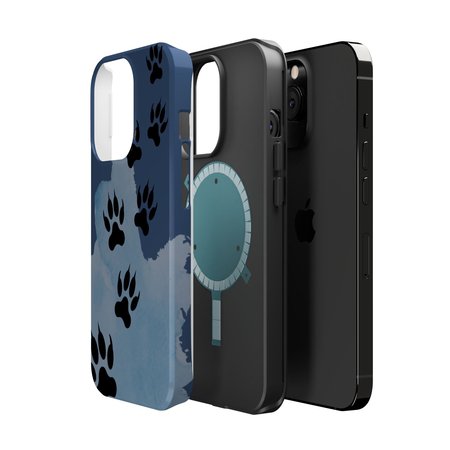Paw Print Magnetic Tough Cases