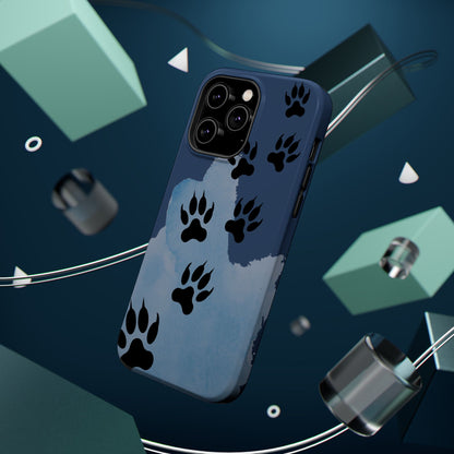 Paw Print Magnetic Tough Cases