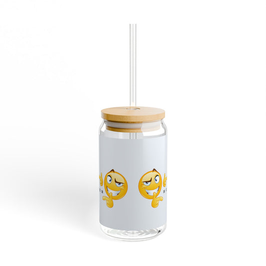 Smolder Sipper Glass, 16oz